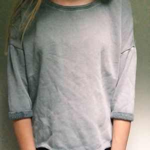 AE grey sweater
